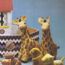 vintage stuffed animal patterns free