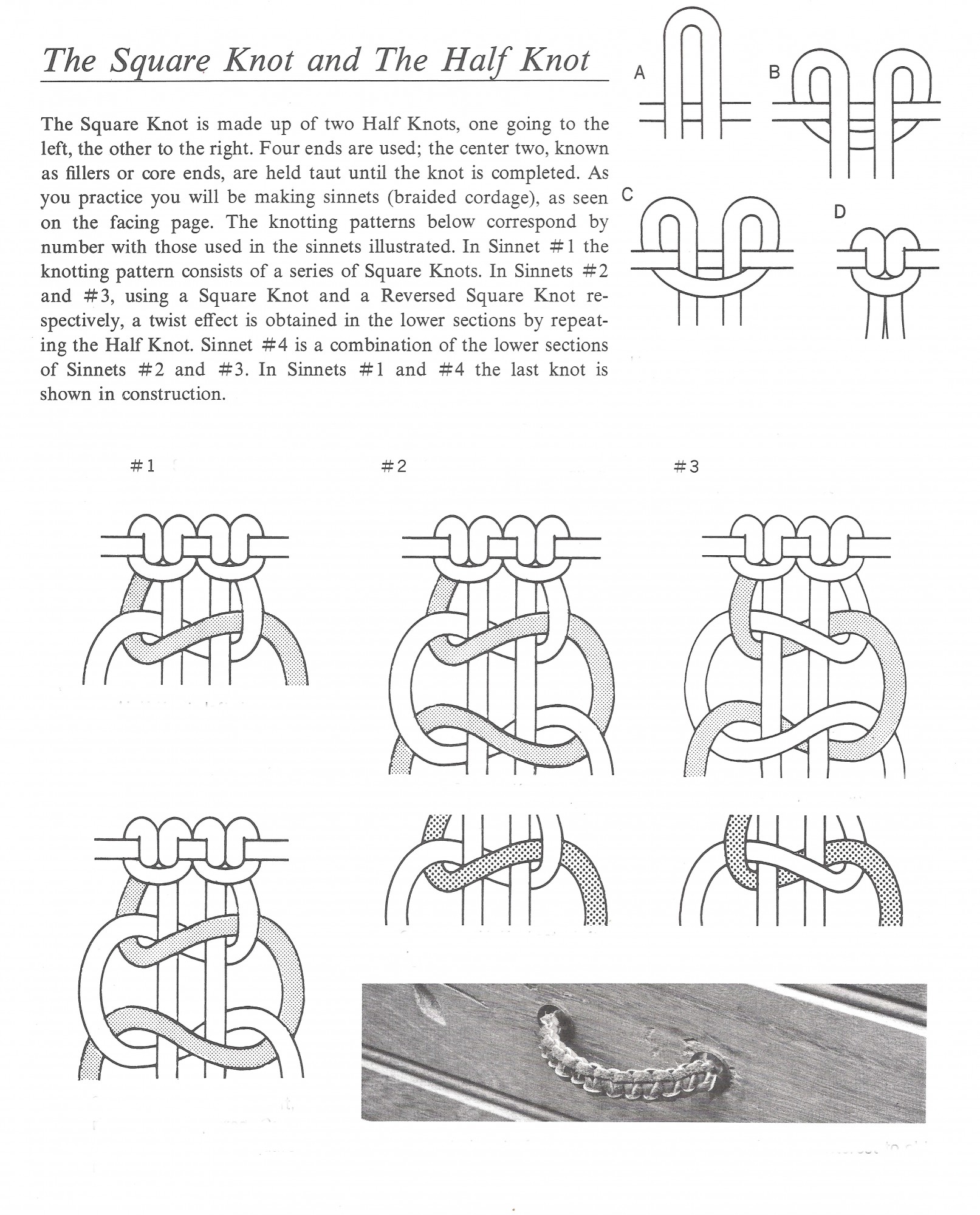 How to Make sinnets - Vintage Patterns Dazespast Blog