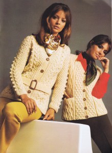 vintage Aran Knit