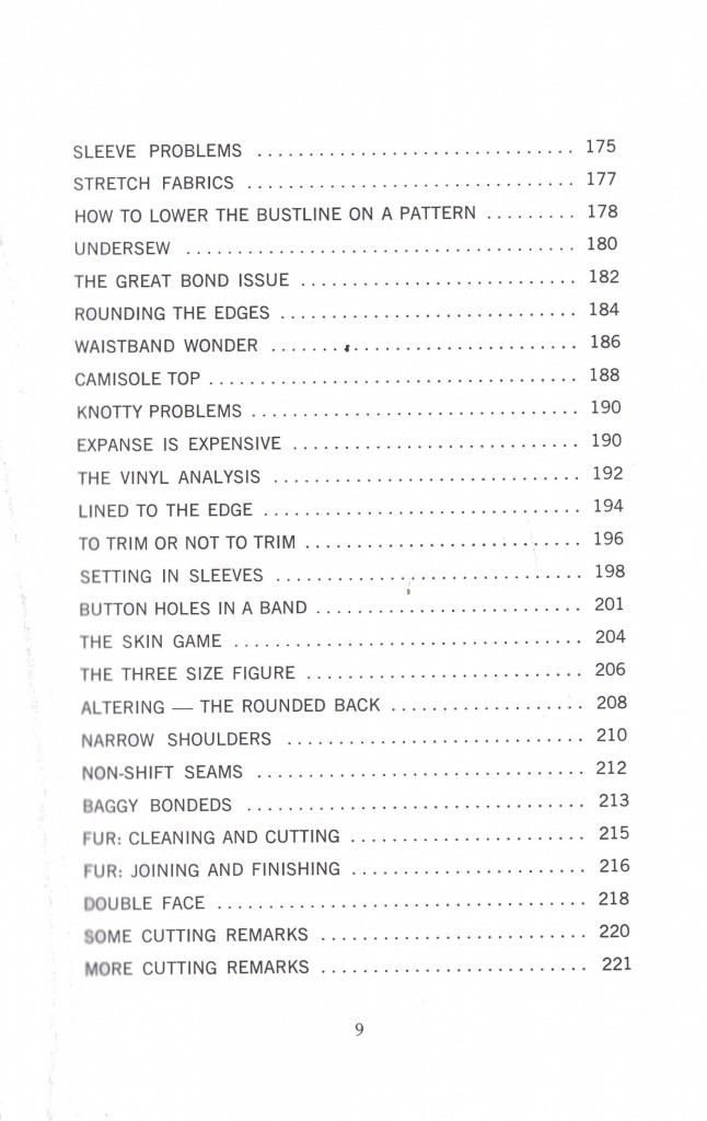 Table Contents 5