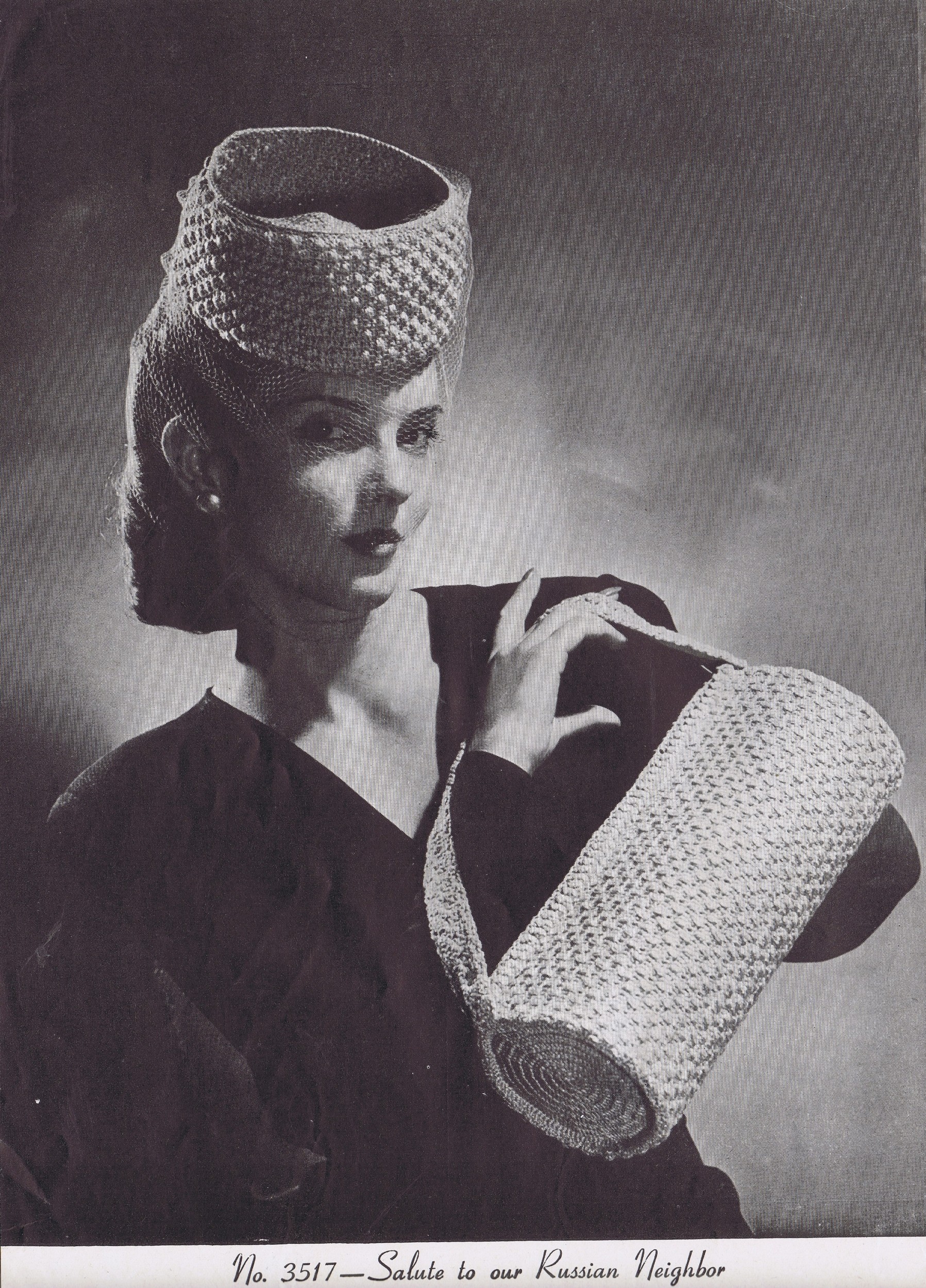 Vintage Crochet PATTERN to make Beret Hat Bag Purse Popcorn Swirl Pinwheel  Popco | eBay