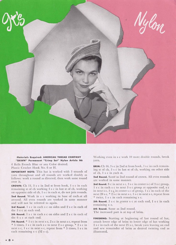 50's Beret Pattern With a Twist