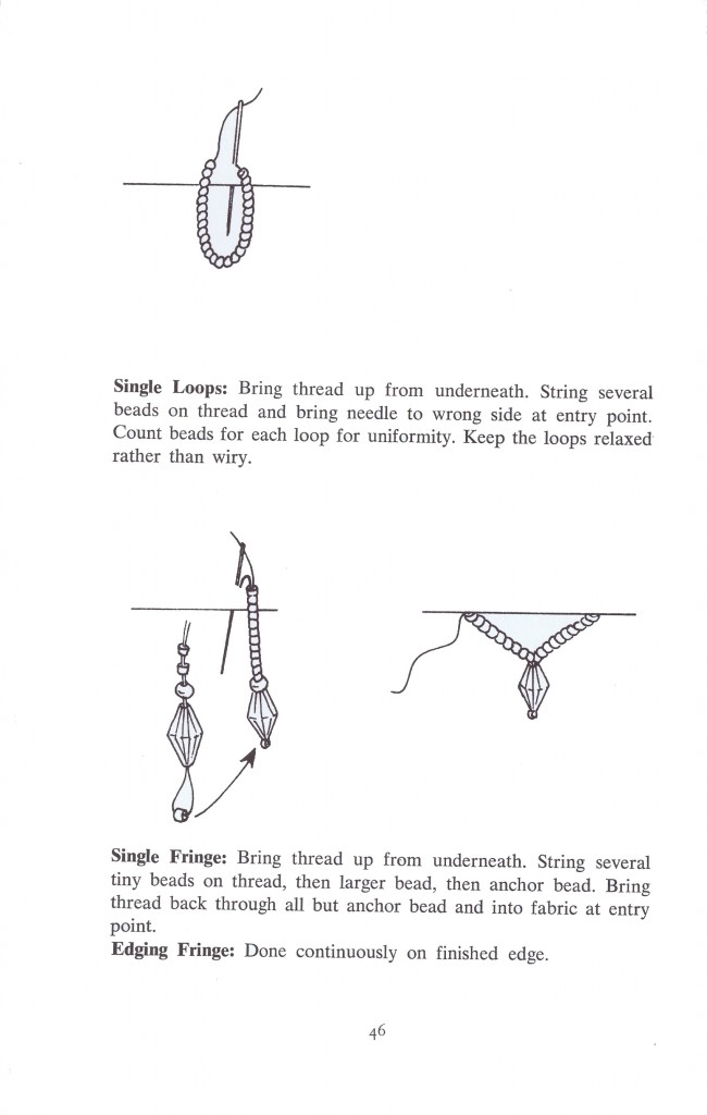 loos fringe beads beading