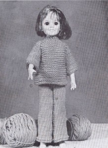 11 Virginia Lakins Knitting Crochet Doll Clothes Patterns