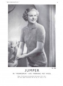 Fourth Day of Christmas Valued Customers Receives Munrospun Vintage Knitting Book Free