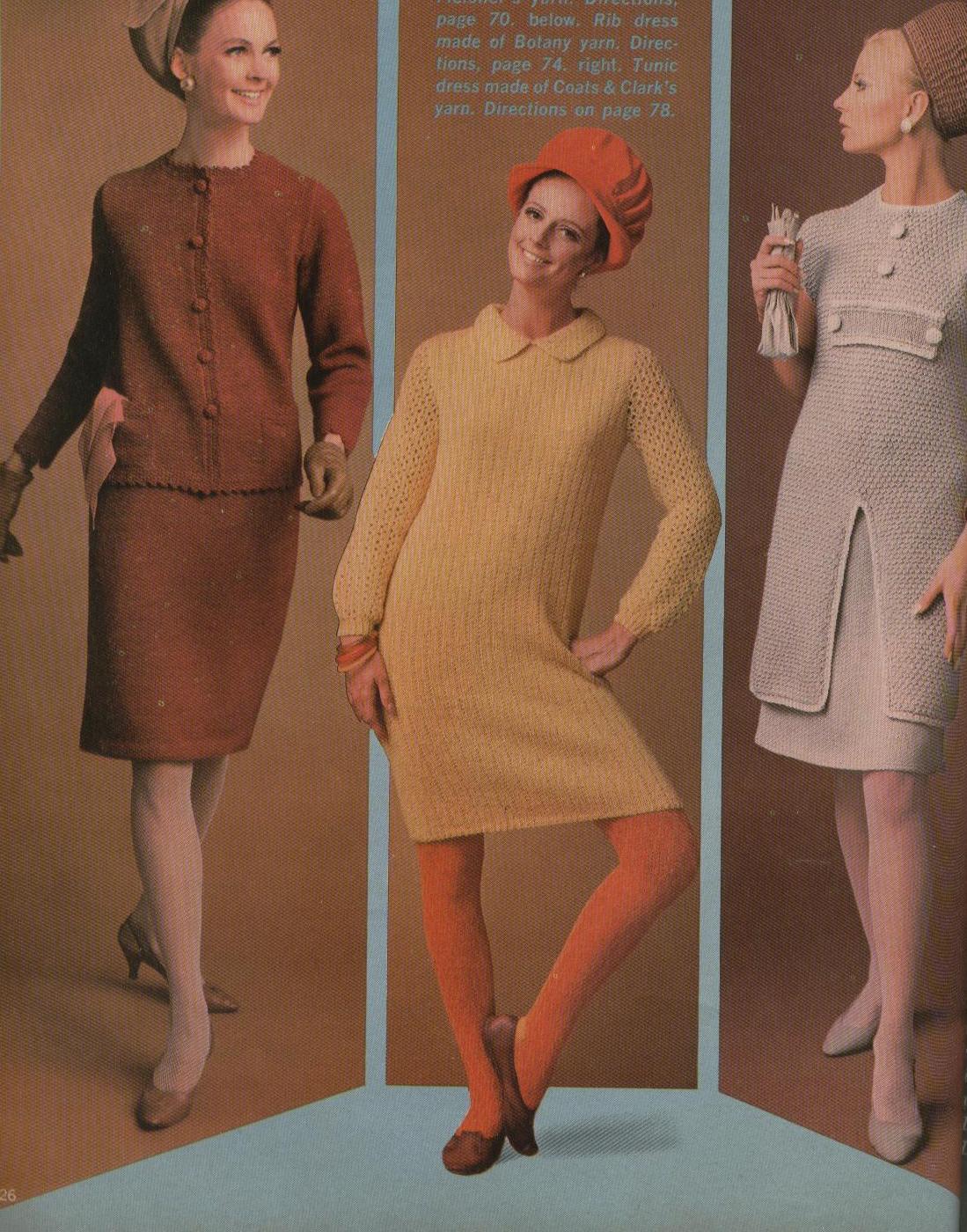 Tunic Dress Suit Sheath vintage pattern