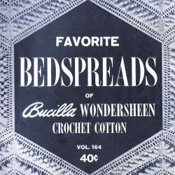 vintage 1930s bedspread coverlet pattern