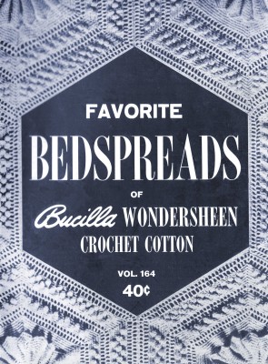 vintage 1930s bedspread coverlet pattern
