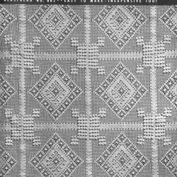vintage crochet motif sheraton