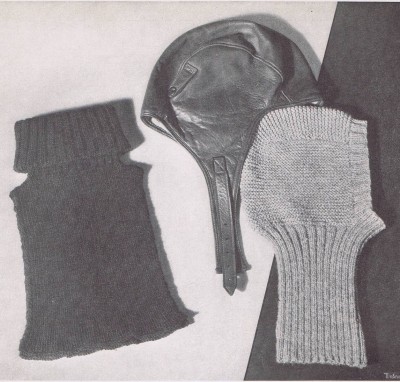 helmet knitting pattern vintage mens accessories