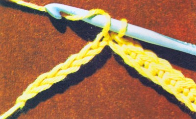 crochet chain single crochet
