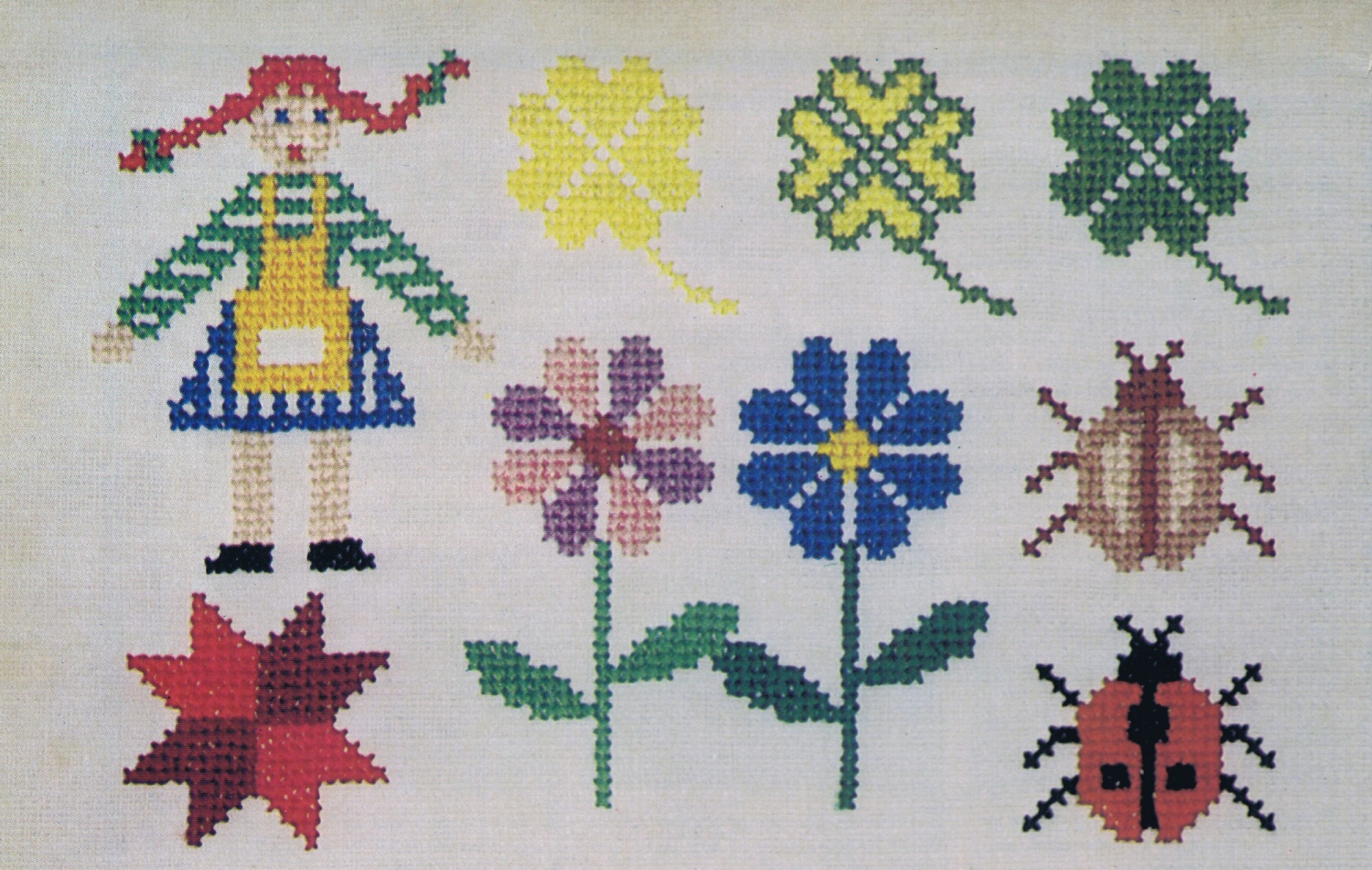 Embroidery Magic cross stitch motif patterns