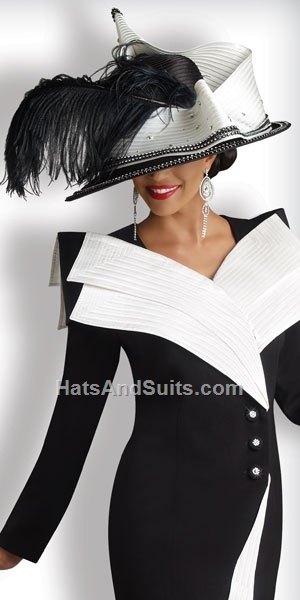Donna Vinci Couture Church Hat H1341