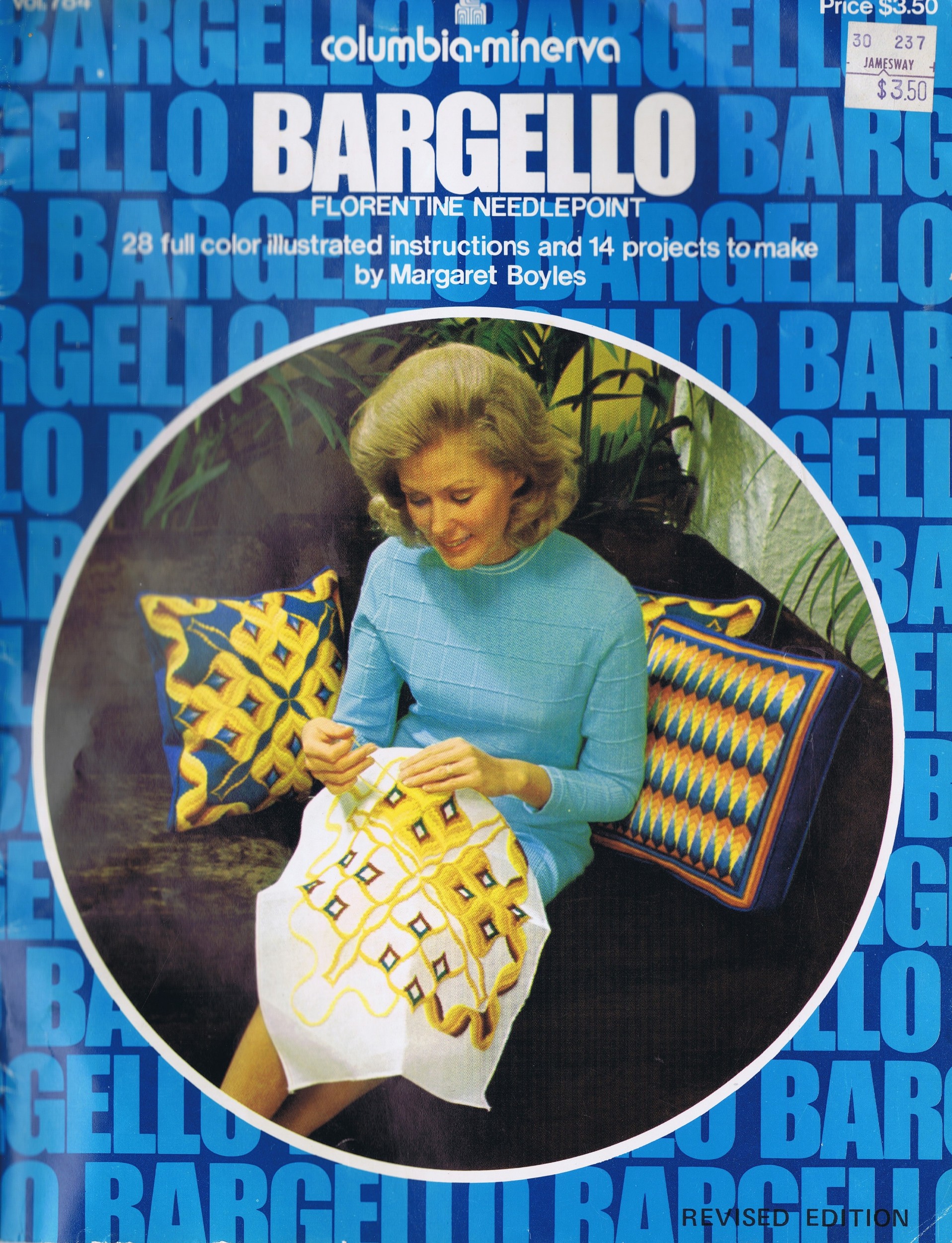 SOLD Bargello Florentine Needlepoint