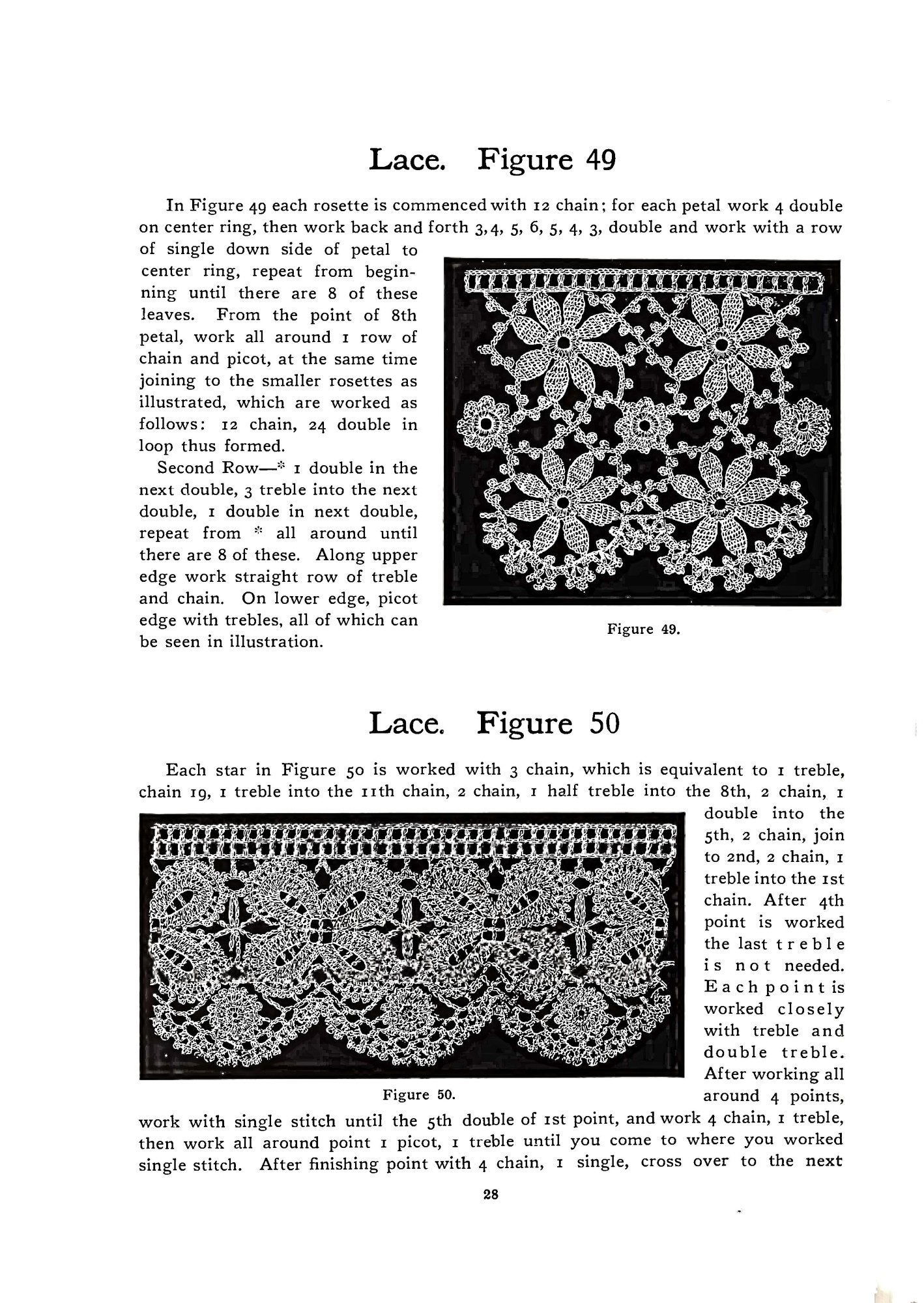 irish crochet lace pattern