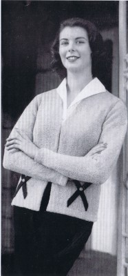 Vintage Knitting Patterns Blouse Jacket Cardigan Sweater Hughes