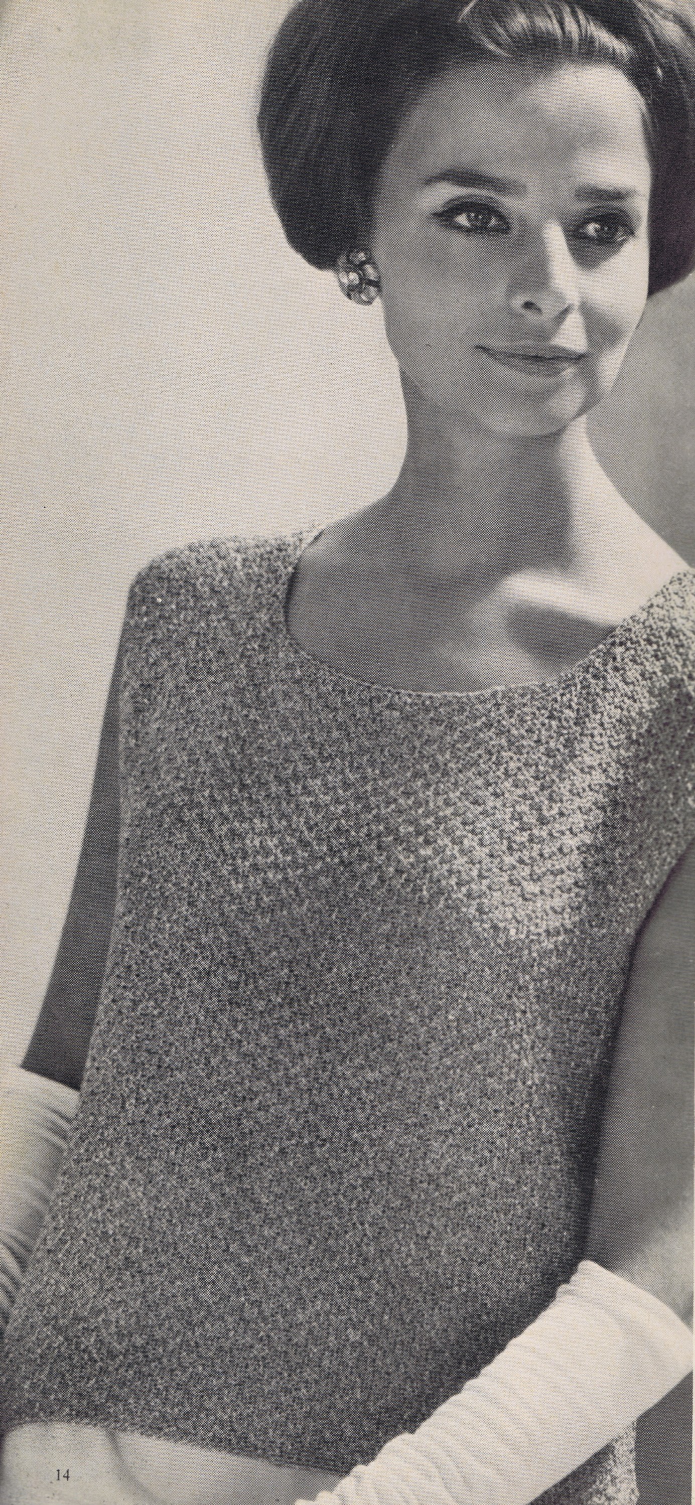 Evening Shell-Best Free Vintage Knitting Crochet Patterns 1967