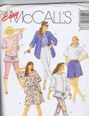 5268 Tunic Shorts Leggings Sewing Pattern MCCALLS