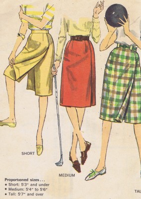 Simplicity 3922 Pant Skirt Pattern