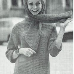 Double Duty Pullover and Scarf
