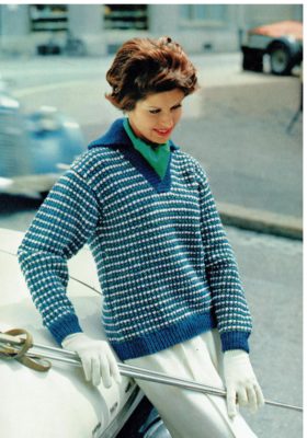 Country Casual Pullover Knitting Pattern