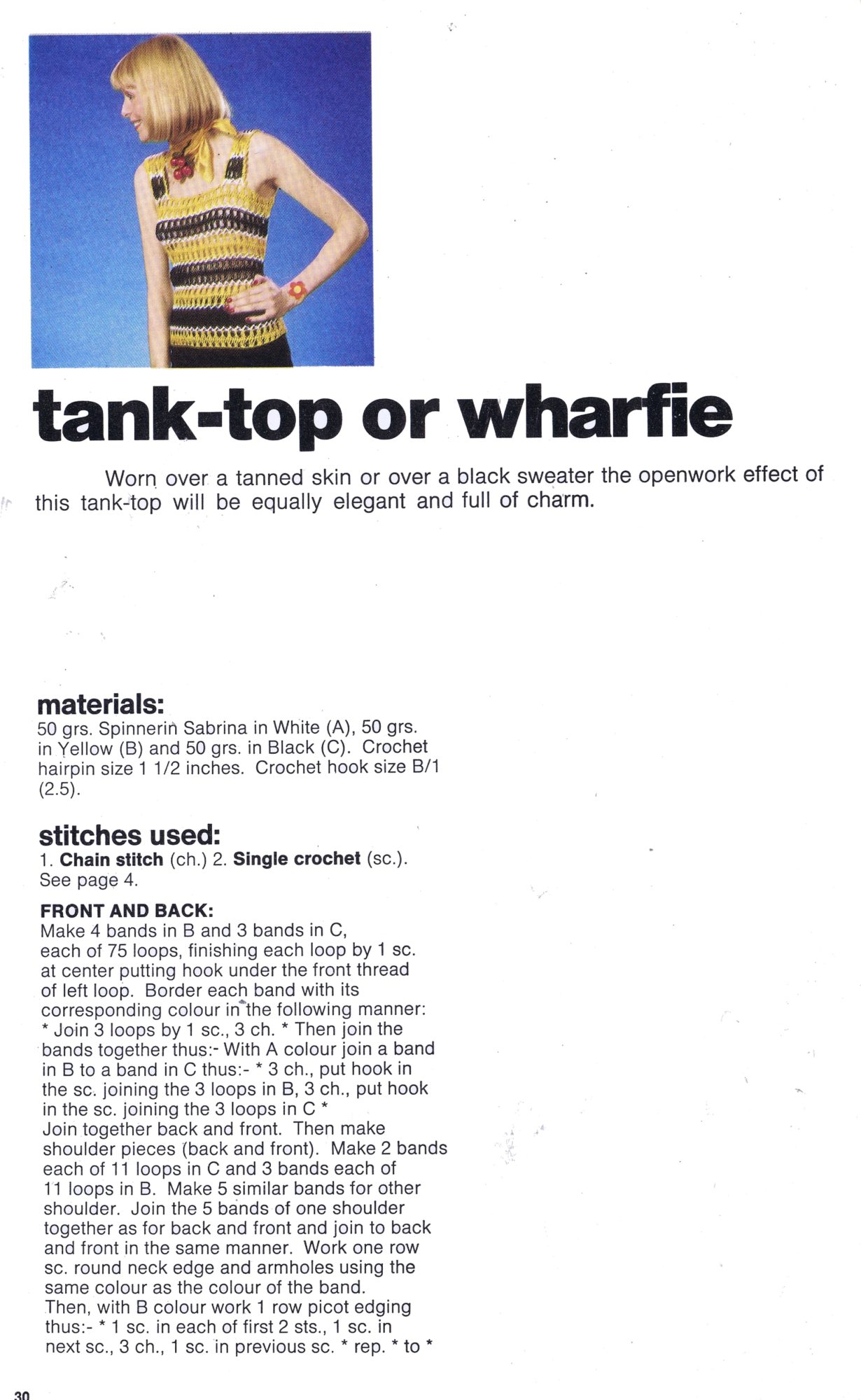 Tank Top or Wharfie