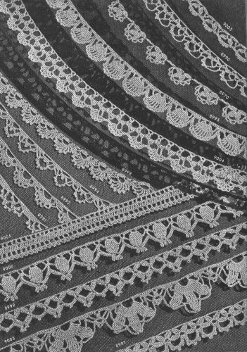 Free Vintage Crochet Edging Patterns - Vintage Patterns Dazespast Blog