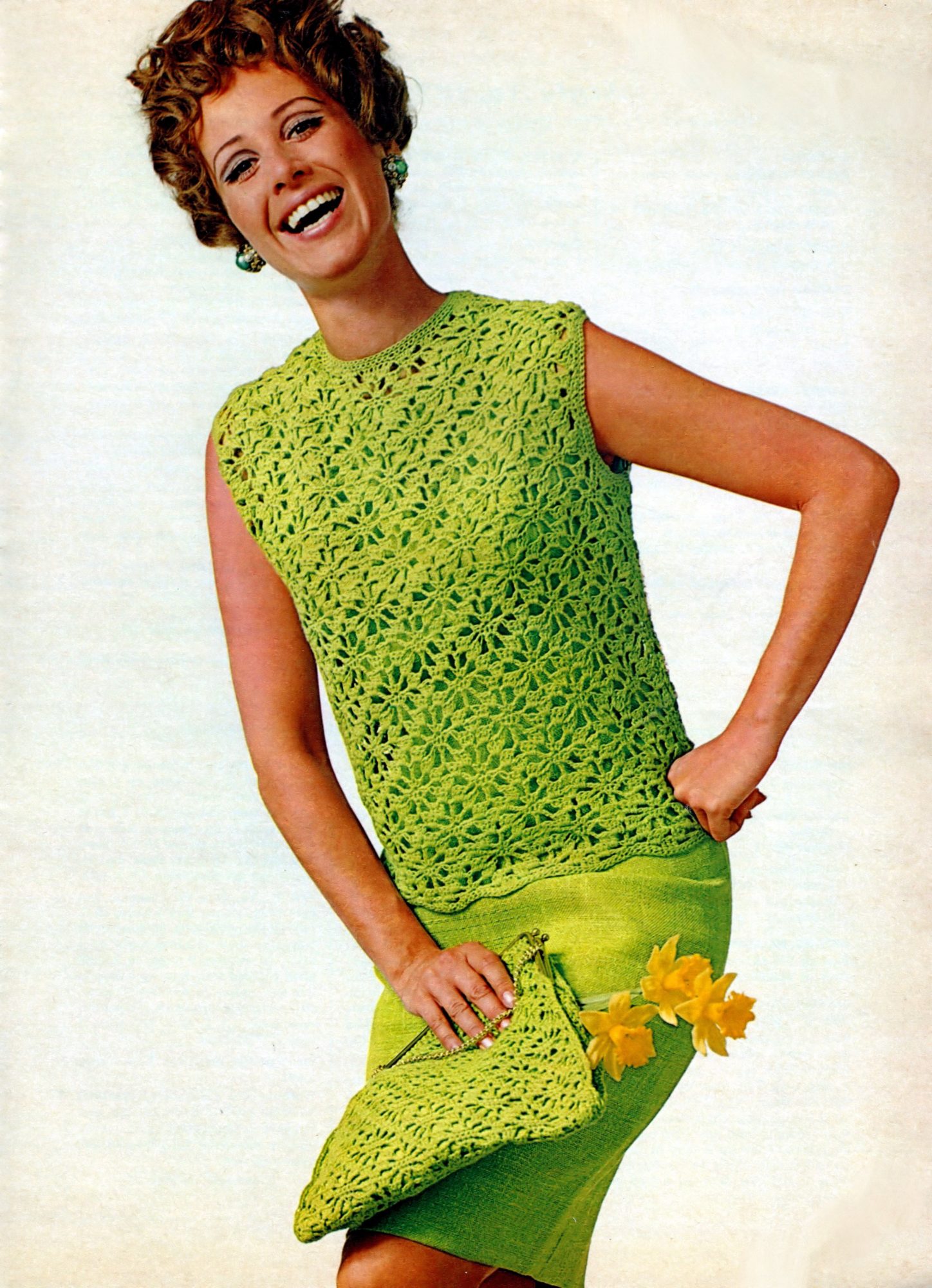 Free Vintage Crochet Knitting Dress Romper Shell Patterns