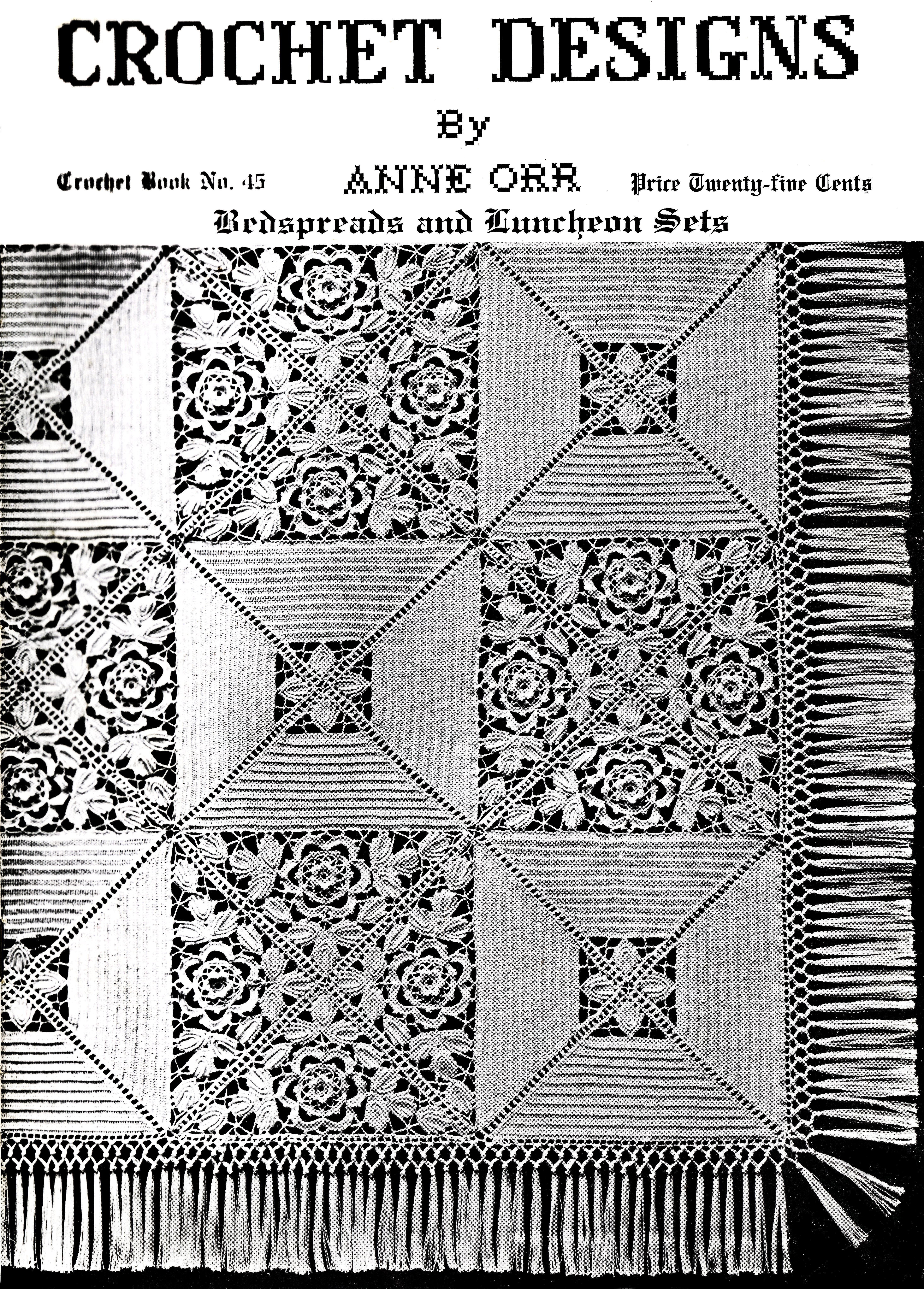 Anne Orr Crochet Design Patterns