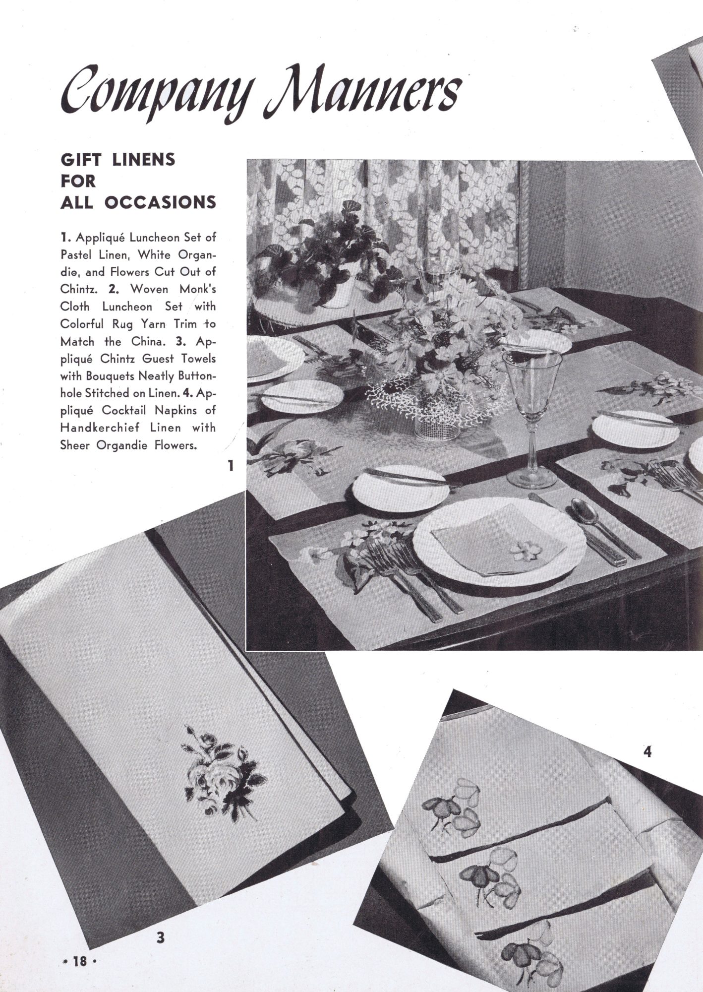 Company Manners - Gift Linens for All Occasions
