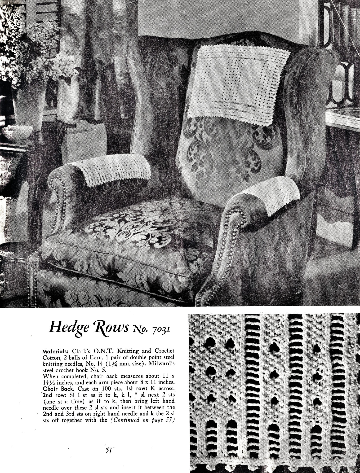 Hedge Row Chair Set