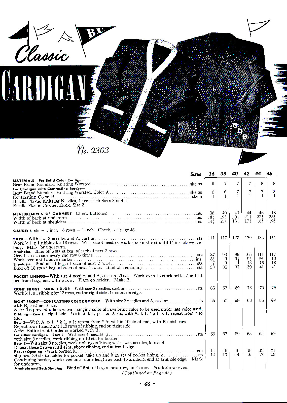 Classic Vintage Knit Cardigan