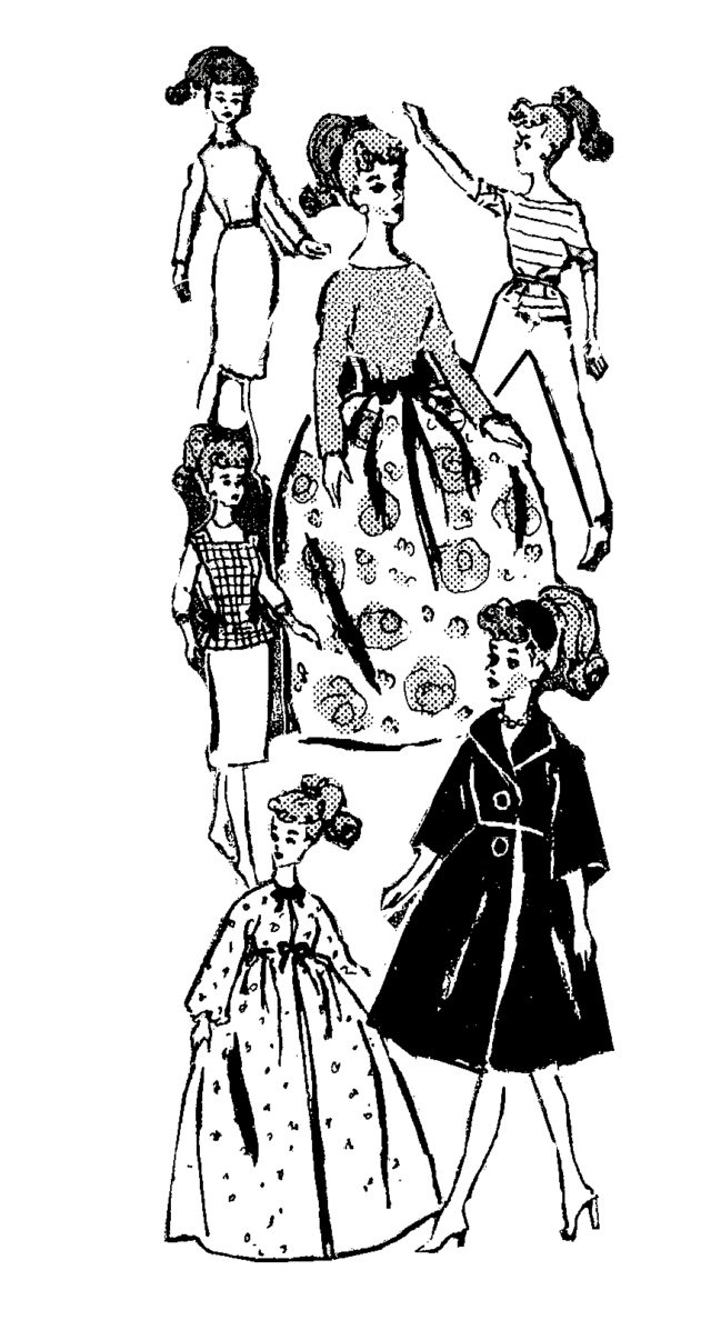 4592 Fashion Doll Sewing Pattern Vintage Patterns Dazespast Blog