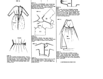 4592 Fashion Doll Sewing Pattern | Vintage Patterns Dazespast Blog