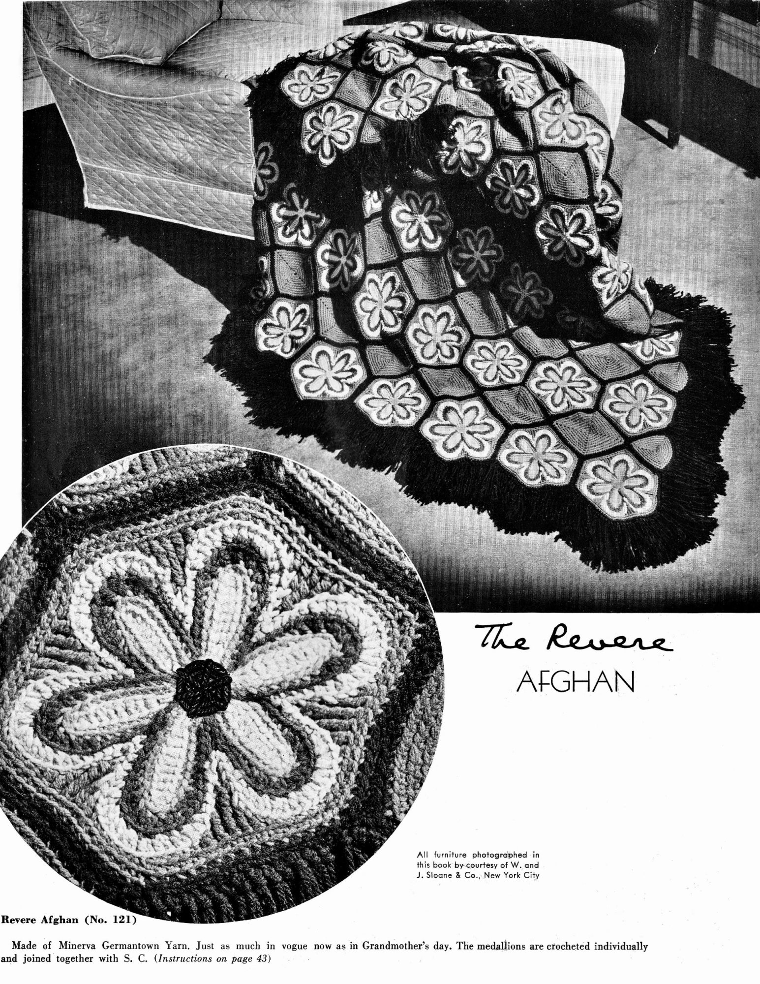 121 Revere Crochet Afghan Pattern