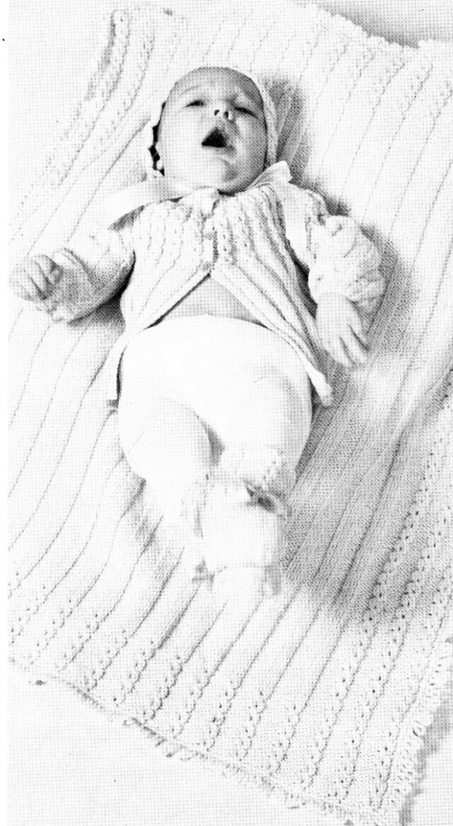 Vintage Baby Layette Pattern